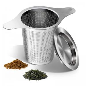 Wholesale Reusable Loose Tea Leaf Steeper Strainer Stainless Steel Tea Infuser with Custom Logo