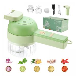 4 in 1 handheld electric vegetable cutter chopper onion slicer electric food chopper