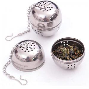 Wholesale Reusable Loose Tea Leaf Steeper Strainer Stainless Steel Tea Infuser with Custom Logo