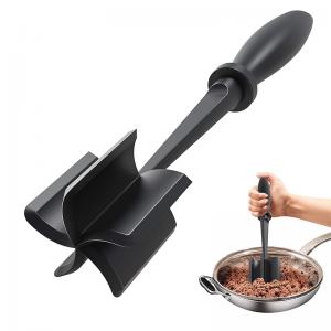 5 Curve Blades Ground Beef Masher Heat Resistant Meat Masher Tool Meat Chopper Hamburger