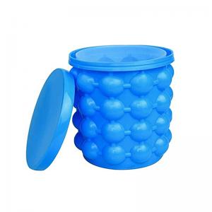 Silicone Ice Bucket Wine Beer Bucket Champagne Oem High Quality Round Plastic For Bar Ice Cream Tools Making Ice Cubes