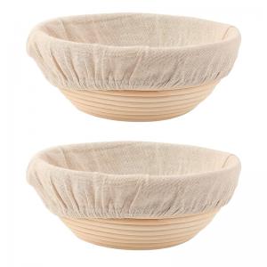 Bread Proofing Baskets Round Dough Proofing Bowls Liners Perfect for Home Sourdough Bakers Baking