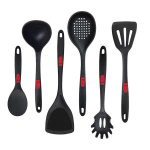 Premium Kitchen Cooking Utensil Set 7 piece Silicone Kitchenware Non-Stick Cooking Tools Silicone Cooking Kitchen Spatula Set