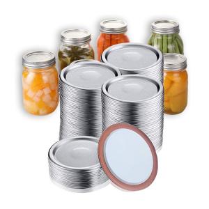 100pcs Regular Mouth Canning Lids for Ball  Kerr Jars Mason Jar Lids for Canning