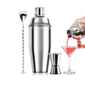 Premium Quality Stainless Steel Cocktail Shaker Tool Set for Home Bar