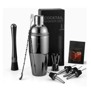 Stainless Steel Bartender Kit Bar Accessories Jigger Cocktail Shaker Set