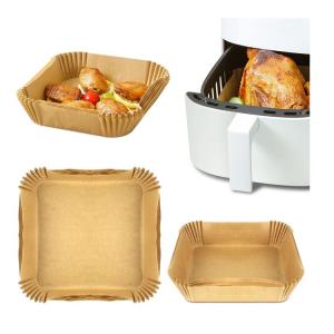 Air Fryer Disposable Paper Liner Square For Air Fryer Baking Roasting