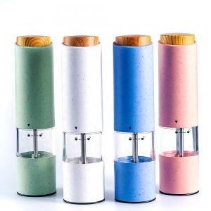 Wheat Straw Material Automatic Pepper Salt Grinder