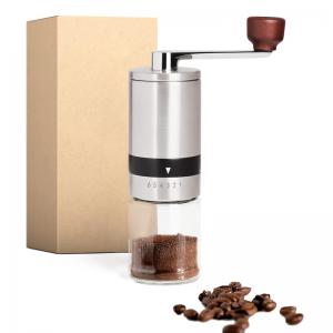 Manual Coffee Bean Grinder Burr Coffee Hand Grinder Coffee Mill for Home, Portable, Camping, Travel