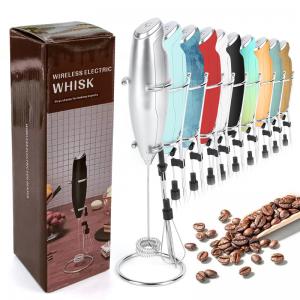 Stainless Steel Frother Milk Electric Professional Automatic Handheld Milk Frother