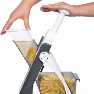 Safe Mandoline Slicer for Kitchen, Adjustable Potato Slicer,Vegetable Chopper, Mandolin Food Slicer