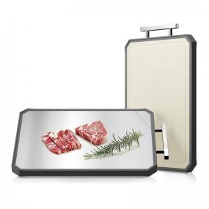 Cutting Board Double Sided Large Size Stainless Steel Cutting Board for Kitchen