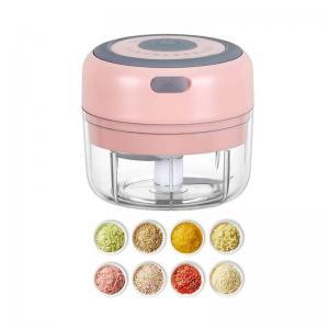 100mlElectric Mini Garlic Chopper,Food Processor,Portable Cordless Garlic Mincer Masher,Meat Grinder with USB Charging